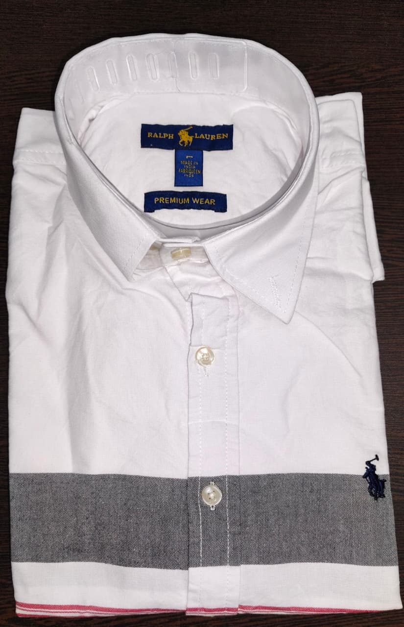 Premium Oxford Cotton Striped Casual Shirt for Men | Multi-Stripe Collection