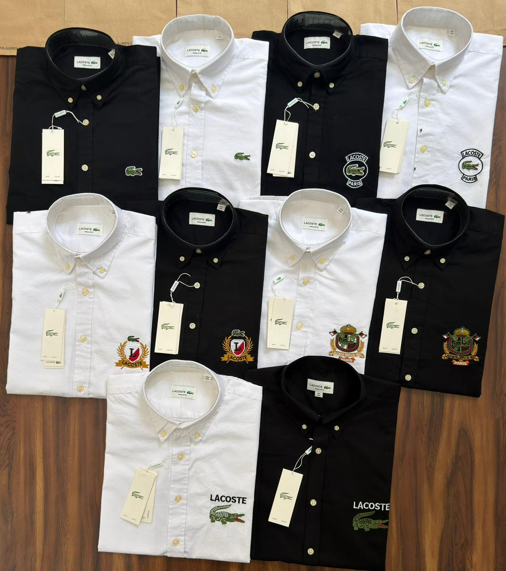 Premium Oxford Cotton Men's Full Sleeve Shirt – Classic Collection