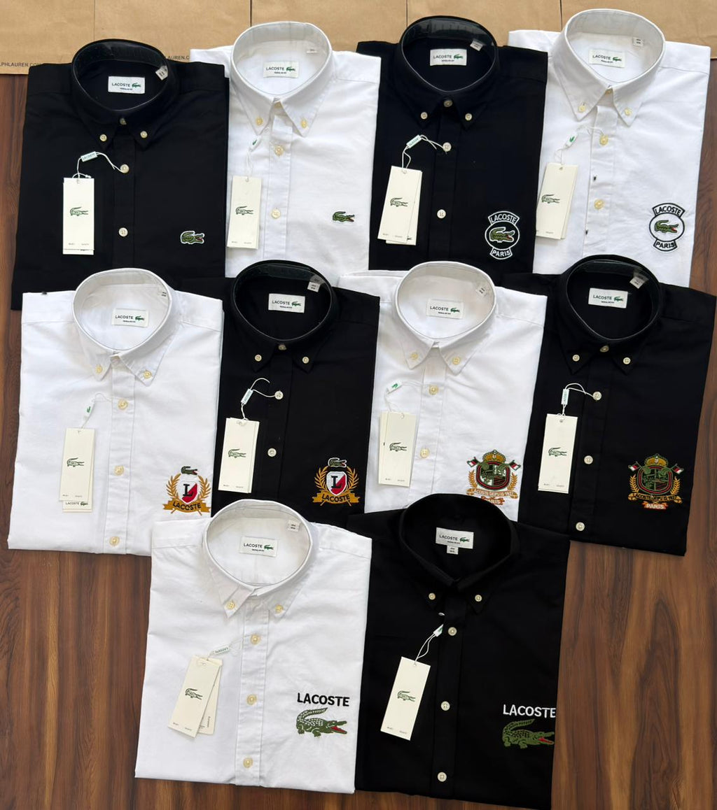 Premium Oxford Cotton Men's Full Sleeve Shirt – Classic Collection