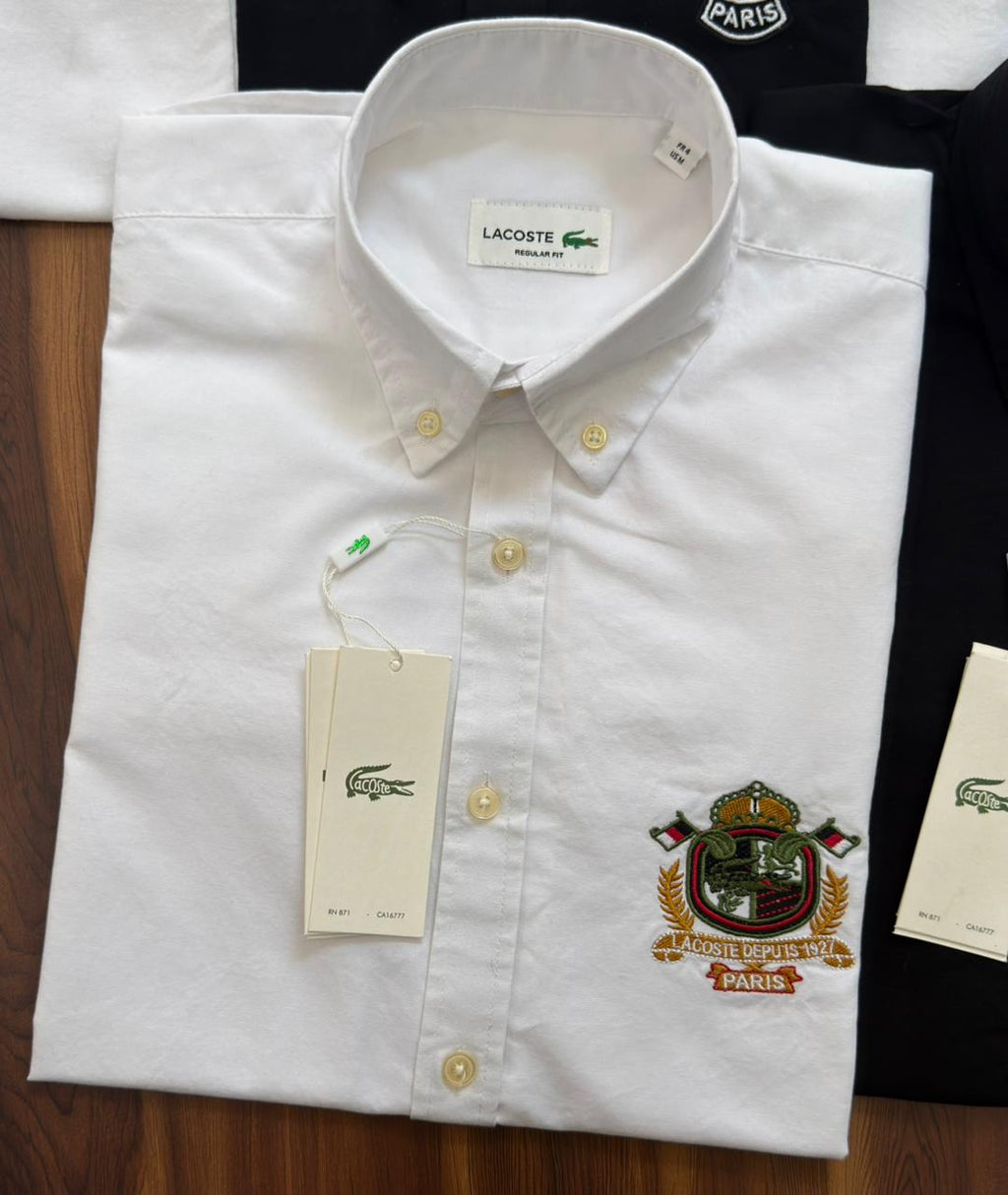 Premium Oxford Cotton Men's Full Sleeve Shirt – Classic Collection