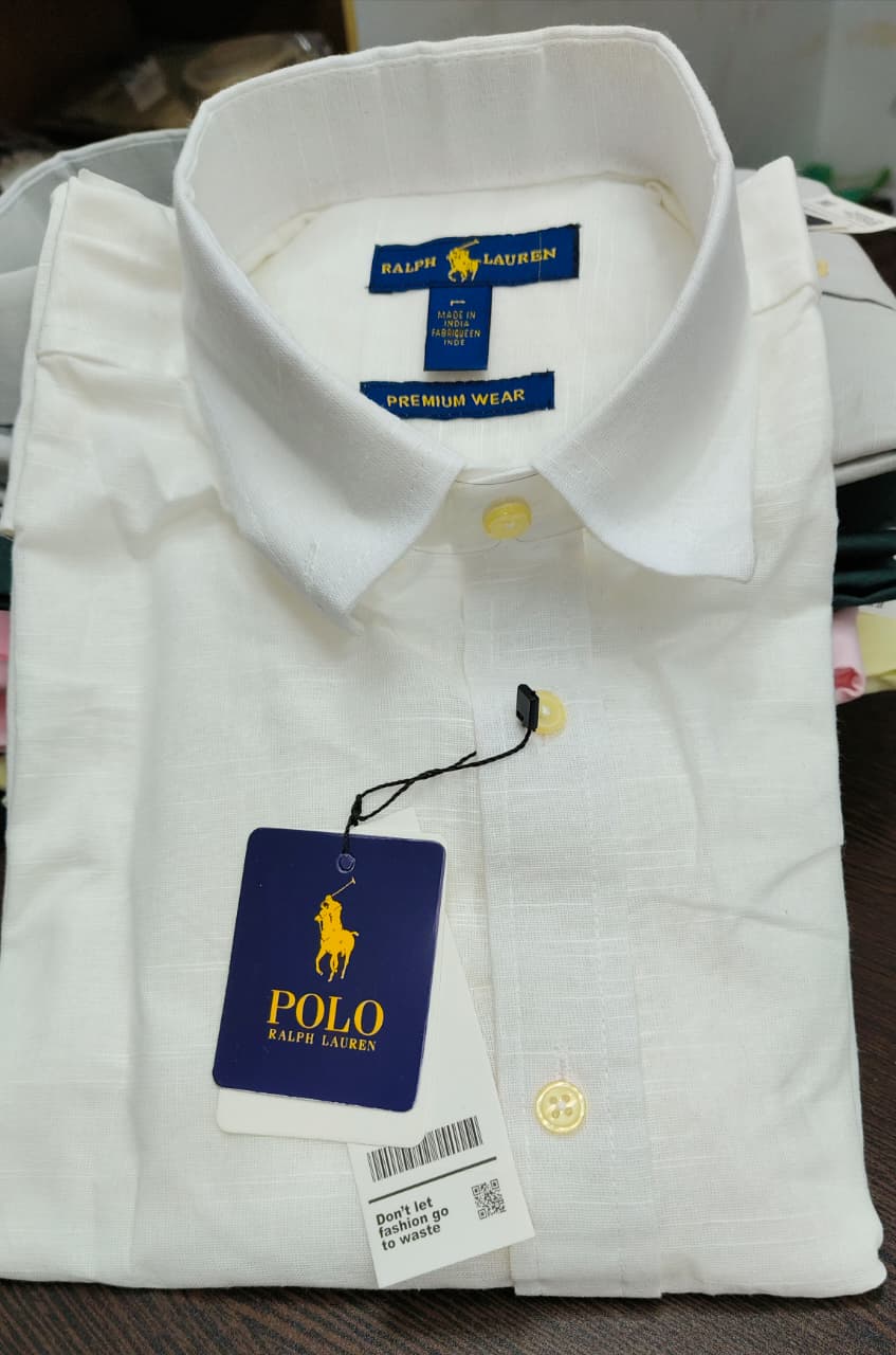 Premium Linen Plain Full Sleeve Shirt for Men | Solid Casual & Formal Shirt