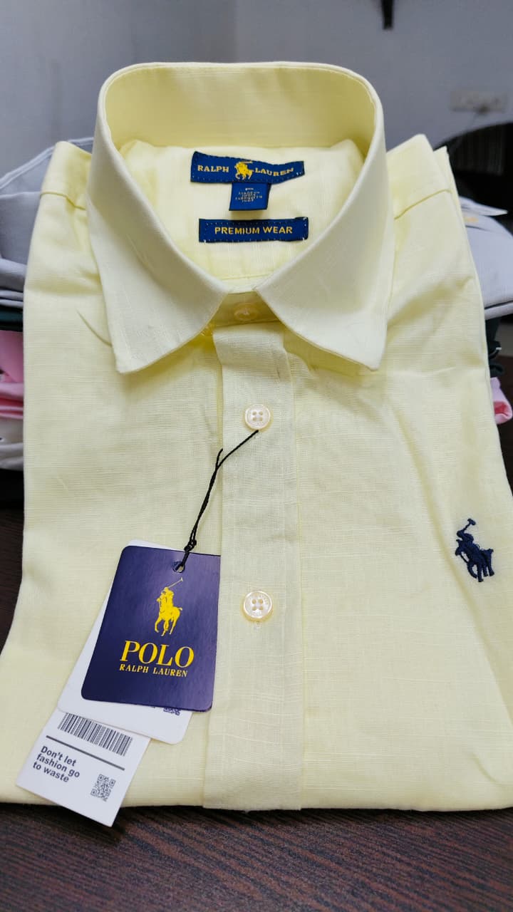 Premium Linen Plain Full Sleeve Shirt for Men | Solid Casual & Formal Shirt