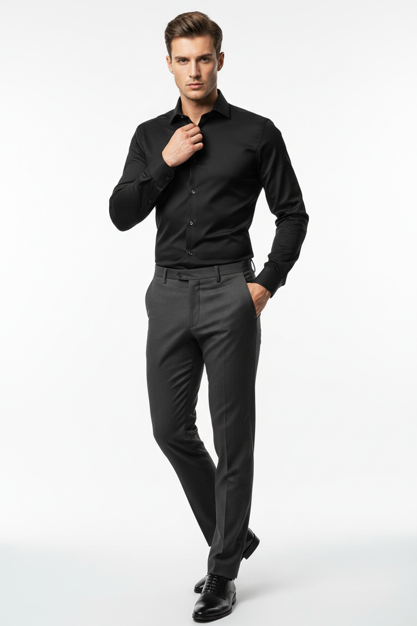 Premium Men's Button-Down Casual Shirt